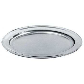 30″ Large Round Tray s/s