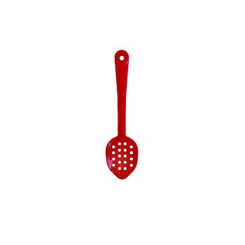 Red Plastic Slotted Serving...