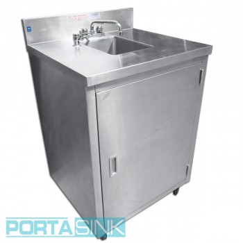 Hot & Cold Portable Sink (S/S)